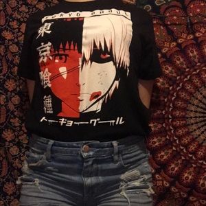 Tokyo Ghoul Kaneki Split-Face T-Shirt
